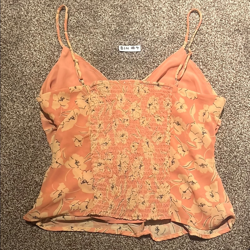 2/$20 Astr Ruched Ruffled Camisole - Picture 5 of 5
